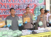 Satresnarkoba Polres Lampung Selatan Ungkap Jaringan Narkoba Lintas Provinsi Senilai Rp75 Miliar