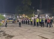 Polres Lamtim Laksanakan Pengamanan Kampanye Cagub dan Cawagub dengan Pertunjukan Musik di Lapangan Merdeka Taman Fajar