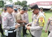 Polres Tulang Bawang Lakukan Pengecekan Senjata Api Dinas untuk Tingkatkan Pengawasan