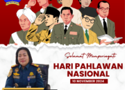 Kepala KSOP Kelas I Panjang Mengucapkan Selamat Hari Pahlawan 2024