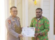 Polda Lampung Pererat Tali Persaudaraan dengan Mahasiswa Papua Jelang Natal dan Tahun Baru