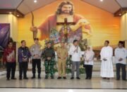 Bersama Forkopimda dan FKUB, Kapolres Tanggamus Tinjau Perayaan Natal di Gereja Gisting