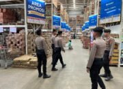 Pasar Untung dan Indogrosir Dijamin Aman Dibawah Pengamanan Personel Polda Lampung