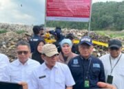 Menteri Lingkungan Hidup Segel TPA Bakung Bandar Lampung