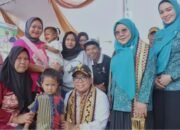 Pj Gubernur Lampung Kunker di Pringsewu, Salh Satu Kegiatan Bermain Bersama Anak-anak