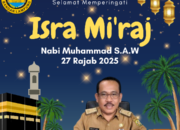 Muhtadi Kepala DPMPTSP Bandar Lampung Ucapkan Selamat Hari Isra Mi’raj Nabi Muhammad SAW 2025