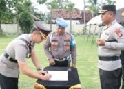 AKBP James Pimpin Upacara Penyerahan Jabatan Wakapolres Tulang Bawang, Ini Pesannya