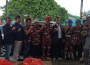 Ratusan Anggota Laskar Merah Putih Geruduk PN Tanjung Karang