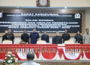 DPRD Lampung Setujui Pengesahan Pengangkatan Gubernur dan Wakil Gubernur Terpilih Periode 2025-2030