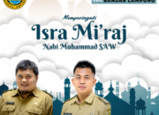 BPKAD Bandar Lampung Ucapkan Selamat Peringati Hari Isra Mi’raj Nabi Muhammad SAW 27 Rajab 2025