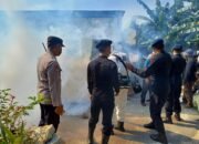 Polda Lampung Fogging Ratusan Rumah di Bandar Lampung Untuk Cegah DBD