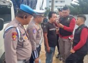 Polisi Cek Kesehatan Dan Pemeriksaan Alkohol Dalam Operasi Keselamatan Krakatau