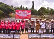 Program Pekarangan Pangan Lestari di SPN Polda Lampung Diluncurkan Polda Lampung