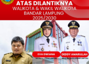 M Nur Ramdan Ucapkan Selamat dan Sukses Atas Pelantikan Walikota dan Wakil Walikota Bandarlampung 2025-2030