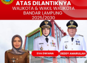 Febriana Kadisdukcapil Ucapkan Selamat Atas Pelantikan Walikota dan Wakil Walikota Bandarlampung 2025-2030