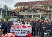 Direktorat Intelkam Polda Lampung Gelar Bakti Sosial pada Jumat Berkah Ramadhan