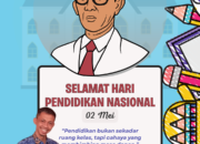 Irfan Toga Setiawan, Kepala BPKAD Lamteng Ucapkan Selamat Hardiknas 2025