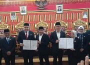 DPRD Lamsel Umumkan Penetapan Calon Bupati dan Wakil Bupati Lamsel