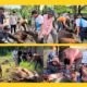 DPD Partai Golkar Kota Palembang Sembelih Dua Ekor Sapi, Bagikan Daging Kurban ke Masyarakat