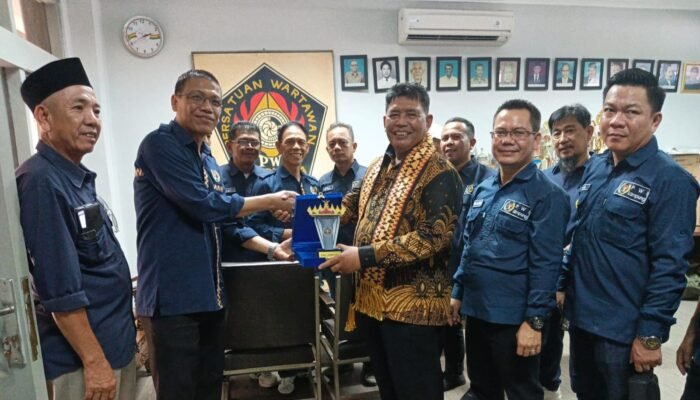Silaturahmi PWI Lampung Kunjungi Monumen Pers Nasional