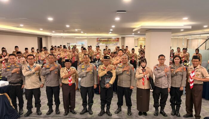 Ditbinmas Polda Lampung Gelar Pembinaan dan Peningkatan Kemampuan Saka Bhayangkara Tahun 2025