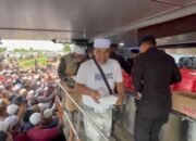 Penuhi Konsumsi Jemaah Tabligh Akbar, Brimob Polda Lampung Kerahkan Dapur Lapangan