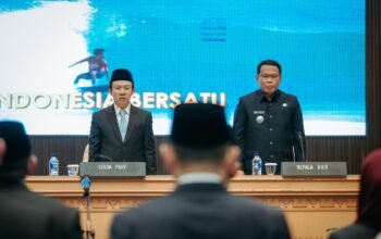 23 Pejabat Administrator dan 8 Pejabat Pengawas Resmi Dilantik Sekdaprov Lampung Marindo Kurniawan