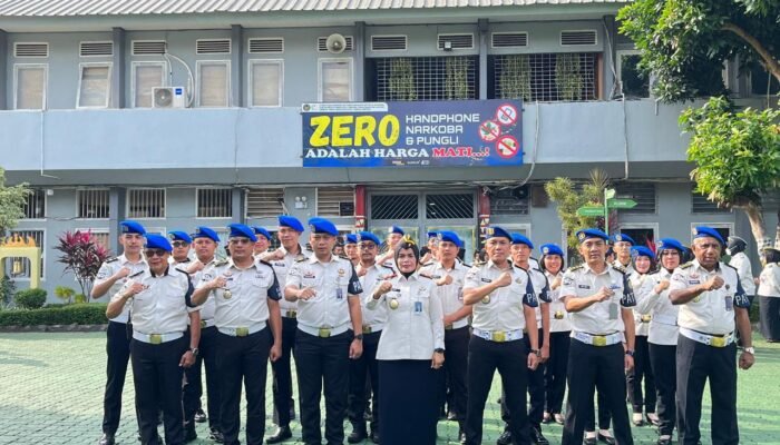 Satopspatnal Lapas Kelas I Bandar Lampung Dikukuhkan Kalapas Ike Rahmawati
