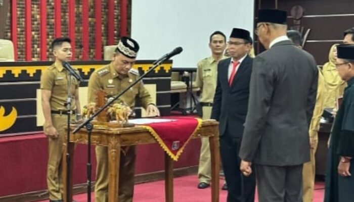 Kusbani Resmi Dilantik sebagai Pj Sekda Kota Metro, Wali Kota Tekankan Netralitas ASN