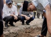 Gubernur Tinjau Jalan Jatimulyo, Perbaikan dan Normalisasi Drainase Diprioritaskan