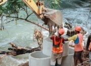 Perbaikan Jalan Longsor Simpang Umbar-Putih Doh Ditargetkan Rampung Sebulan Lagi