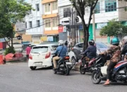 Dishub Bandar Lampung Terapkan Rekayasa Lalu Lintas di Jalan Teuku Umar