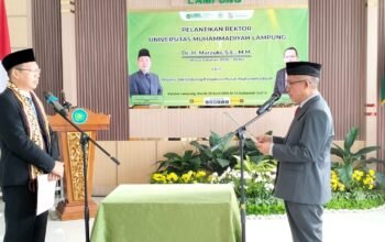 Dr. Marzuki Resmi Dilantik Menjadi Rektor UM Lampung Periode 2026-2030