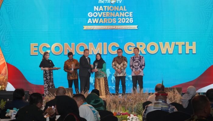 Wali Kota Eva Dwiana Terima Penghargaan National Governance Awards 2026