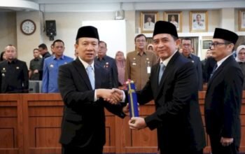Dua Pejabat Eselon II Pemprov Lampung Bertukar Posisi, Sekda Tekankan Inovasi dan Dampak Nyata