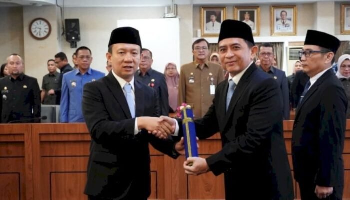 Dua Pejabat Eselon II Pemprov Lampung Bertukar Posisi, Sekda Tekankan Inovasi dan Dampak Nyata