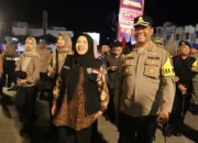 Malam Takbiran di Bandar Lampung Kondusif, Eva Dwiana Ajak Warga Saling Memaafkan