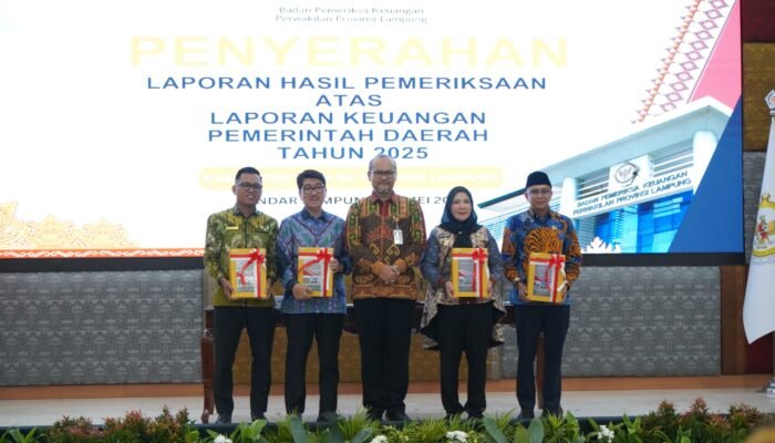 Sabet Predikat WTP Atas LKPD 2025, Pemkot Bandar Lampung Klaim Komitmen Transparansi Anggaran