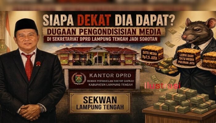 Sistem “Grade” Hanya Kedok, Alokasi Anggaran Advertorial DPRD Lamteng Diduga Kuat Sarat Pengondisian dan “Arisan” Kelompok