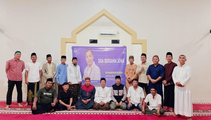 Apresiasi Bantuan Rp10 Juta, DKM Masjid Miqdad Bin Amru Lampura Gelar Doa Bersama untuk Ade Jona Prasetyo