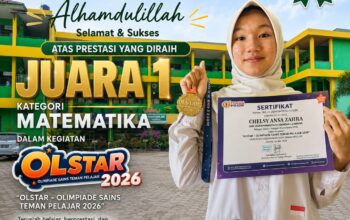 Sabet Juara 1 Matematika Nasional OLSTAR 2026, Chelsy Ansa Zahra Harumkan Nama Lampung di Kancah Nasional