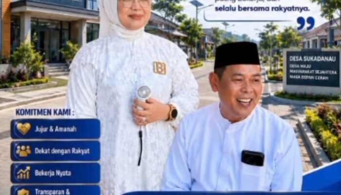 Bersama H. Damin HR, S.IP: Membangun Desa Sukadanau dengan Jujur, Amanah, dan Kerja Nyata