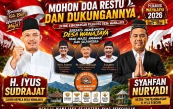 Iyus Sudrajat Maju Pilkades Wanajaya, Bawa Semangat Persatuan dan Pembangunan Merata