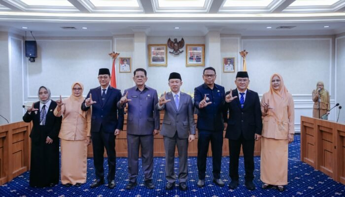 Sekdaprov Lampung Lantik Tiga Pejabat Baru, Tekankan Integritas dan Transformasi Birokrasi Digital