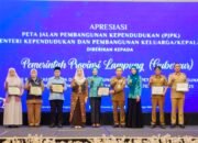 Lampung Raih Apresiasi Nasional atas Peta Jalan Pembangunan Kependudukan 2025