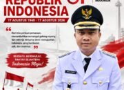Wahyudi Camat Teluk Betung Selatan Ucapkan Selamat HUT ke-81 Republik Indonesia