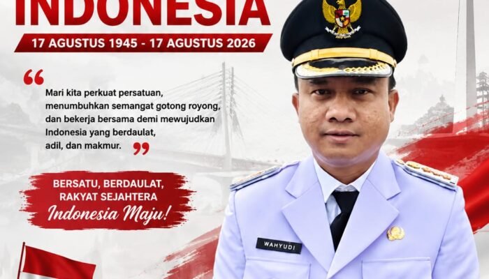 Wahyudi Camat Teluk Betung Selatan Ucapkan Selamat HUT ke-81 Republik Indonesia