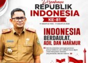 Rizky Agung Ariesantho Kadis Kominfo Bandar Lampung Ucapkan Selamat HUT ke-81 Republik Indonesia