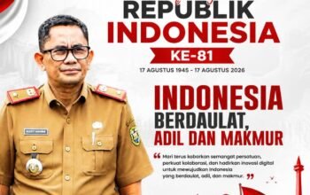 Rizky Agung Ariesantho Kadis Kominfo Bandar Lampung Ucapkan Selamat HUT ke-81 Republik Indonesia