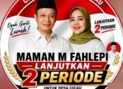 Usung Tagline Terbukti Teruji, Maman M. Fahlepi Maju Kembali di Pilkades Cicau Periode 2026–2034